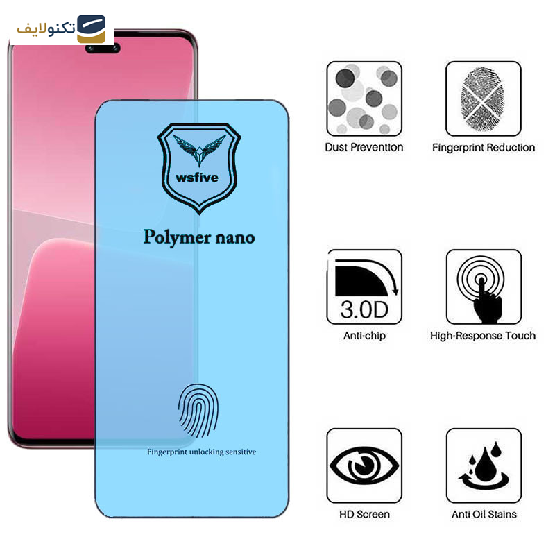 محافظ صفحه نمایش اپیکوی مدل Polymer Nano مناسب برای گوشی موبایل شیائومی Xiaomi 13 Lite/ Civi 3/ Civi 2 - Epicoy Polymer Nano Screen Protector For Xiaomi 13 Lite/ Civi 3/ Civi 2