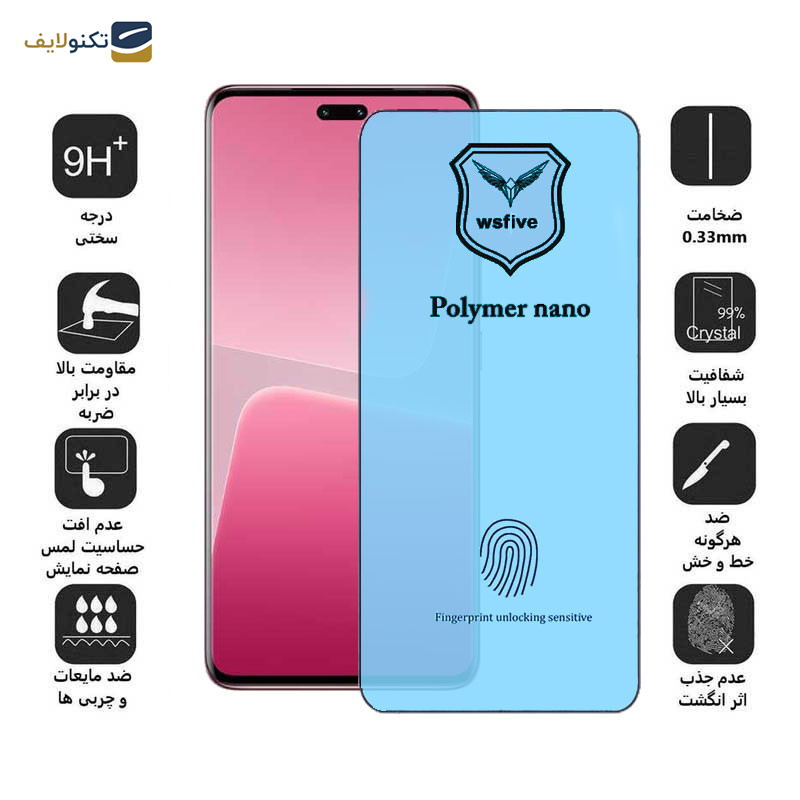 محافظ صفحه نمایش اپیکوی مدل Polymer Nano مناسب برای گوشی موبایل شیائومی Xiaomi 13 Lite/ Civi 3/ Civi 2 - Epicoy Polymer Nano Screen Protector For Xiaomi 13 Lite/ Civi 3/ Civi 2