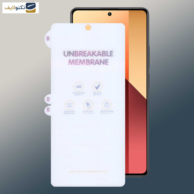 محافظ صفحه نمایش مات بوف مدل Hydrogel-Matte-G مناسب برای گوشی موبایل شیائومی Redmi Note 13 Pro 4G-5G - Note 13 4G-5G - Note 13R Pro - Buff Hydrogel-Matte-G film screen protector suitable for Xiaomi Redmi Note 13 Pro 4G-5G - Note 13 4G-5G - Note 13R Pro
