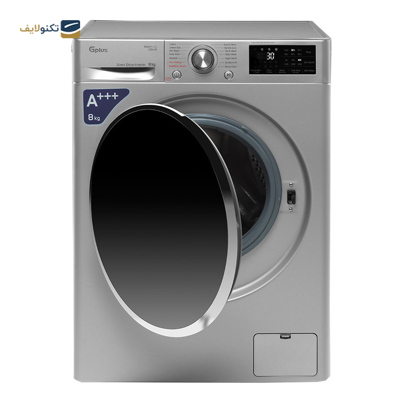 ماشین لباسشویی جی پلاس 8 کیلویی مدل GWM-L808 - GPlus GWM-L808 Washing Machine