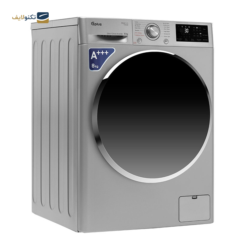 ماشین لباسشویی جی پلاس 8 کیلویی مدل GWM-L808 - GPlus GWM-L808 Washing Machine