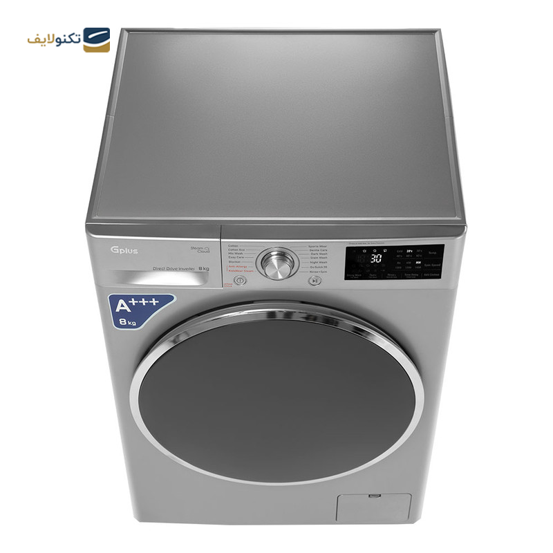 ماشین لباسشویی جی پلاس 8 کیلویی مدل GWM-L808 - GPlus GWM-L808 Washing Machine