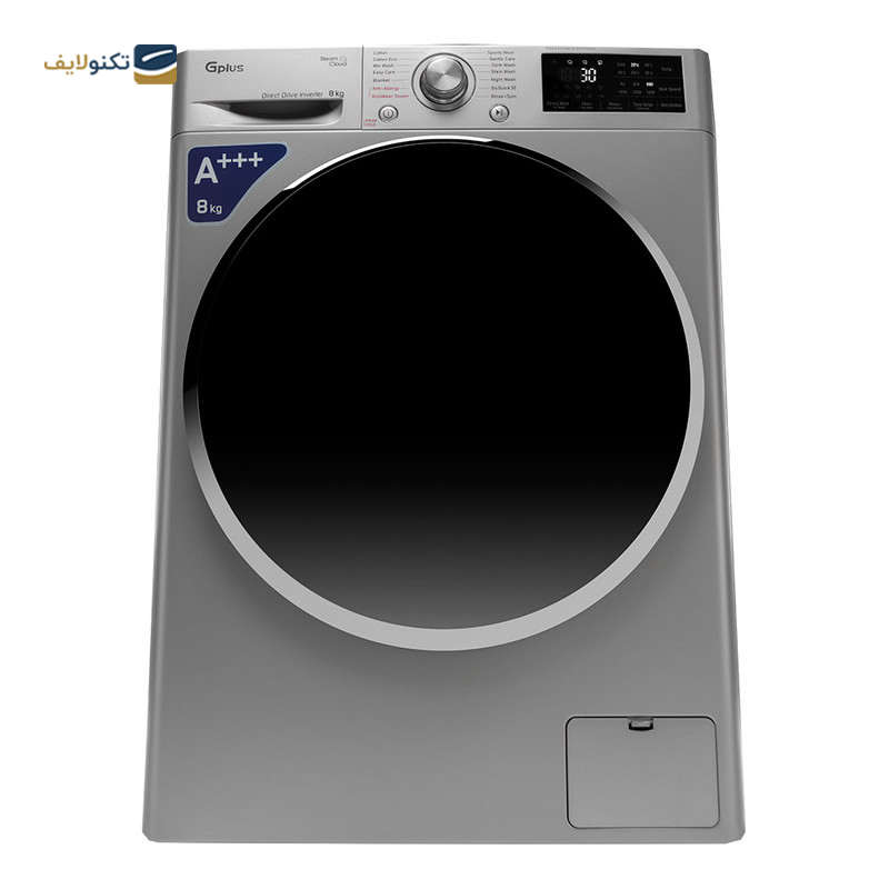 ماشین لباسشویی جی پلاس 8 کیلویی مدل GWM-L808 - GPlus GWM-L808 Washing Machine