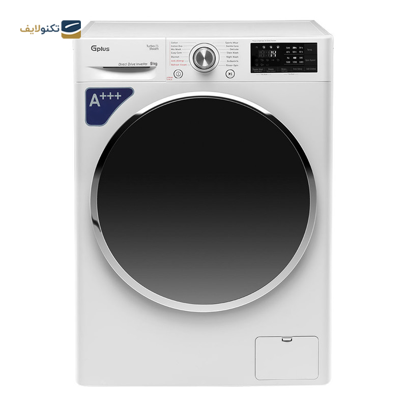 ماشین لباسشویی جی پلاس 8 کیلویی مدل GWM-L808 - GPlus GWM-L808 Washing Machine