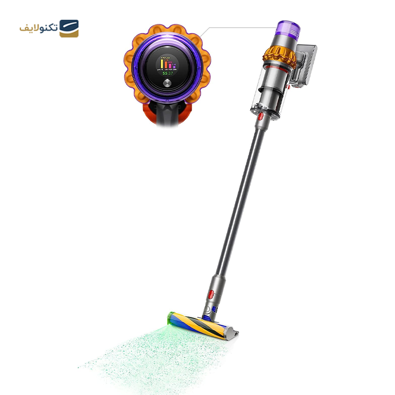 جارو شارژی دایسون مدل V15 Detect - Dyson V15 Detect Electric Broom