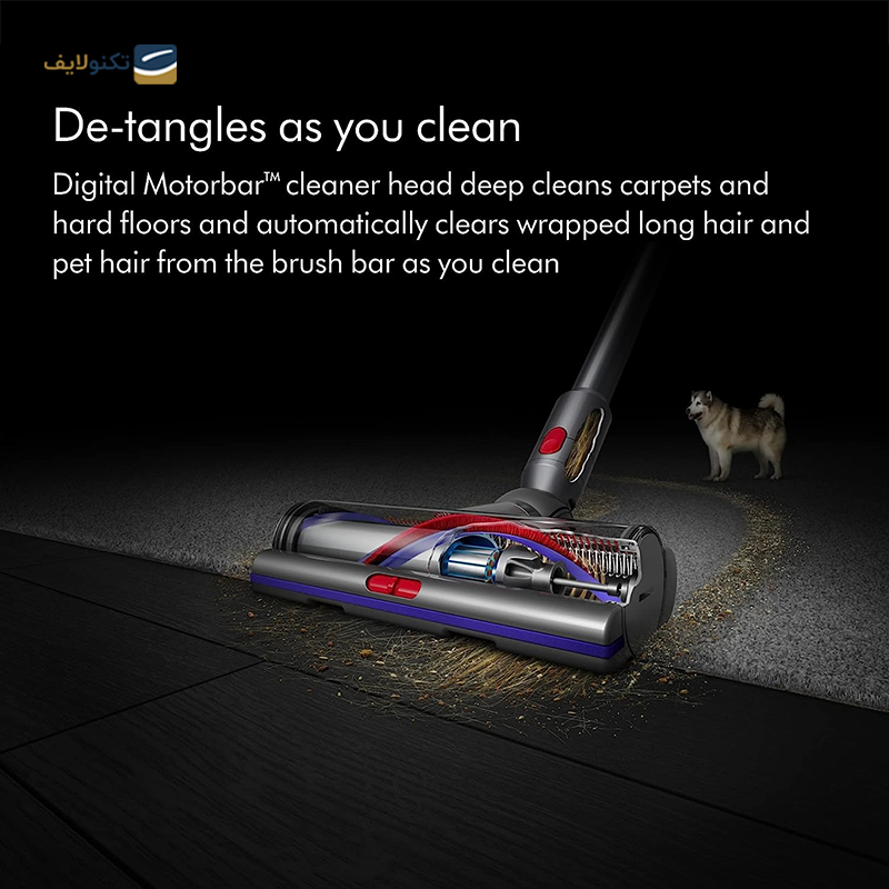 جارو شارژی دایسون مدل V15 Detect - Dyson V15 Detect Electric Broom