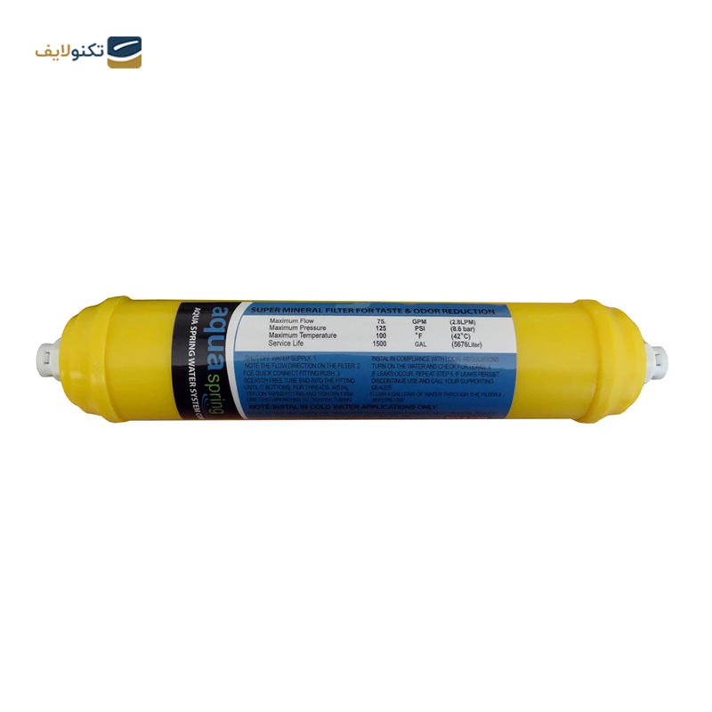 دستگاه تصفیه کننده آب آکوآ اسپرینگ مدل RO-SF5500 به همراه فیلتر تصفیه آب مجموعه 4 عددی - Aqua spring RO-SF5500 Water Purifier
