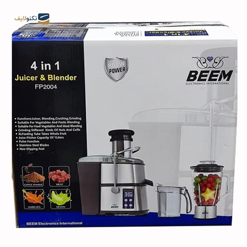  آبمیوه گیری بیم مدل JC-2104 - Beem JC-2104 juicer