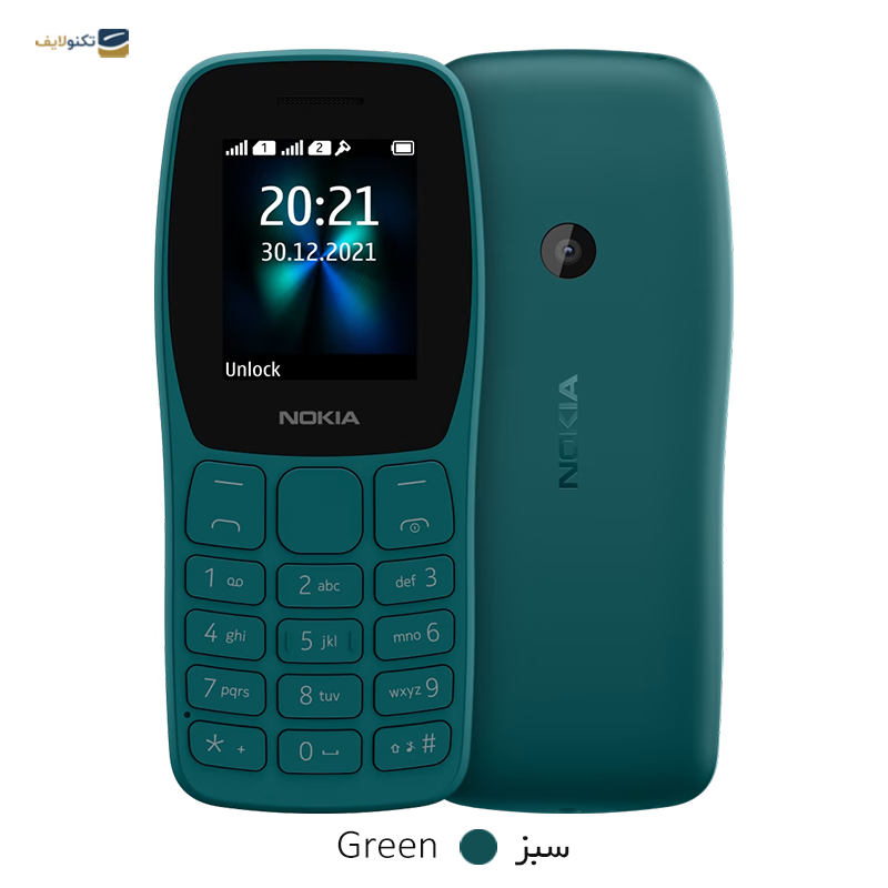 گوشی موبايل نوکيا مدل 110 دو سیم کارت ظرفیت 32 مگابایت - Nokia 110 Dual Sim