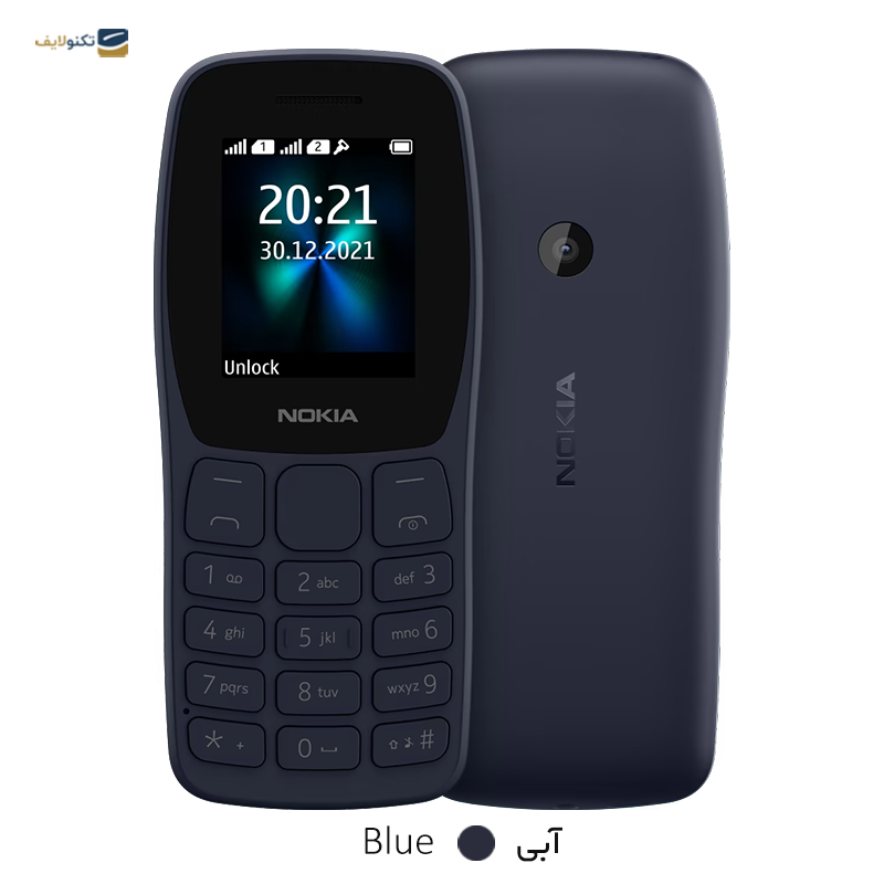 گوشی موبايل نوکيا مدل 110 دو سیم کارت ظرفیت 32 مگابایت - Nokia 110 Dual Sim