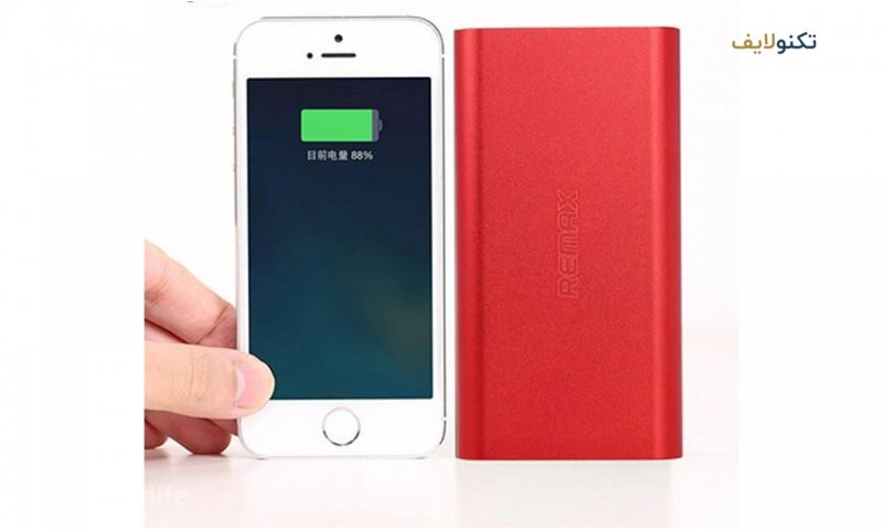 پاوربانک ریمکس مدل Vanguard با ظرفیت 10000 میلی آمپر ساعت - Remax Vanguard – 10000mAh Power Bank