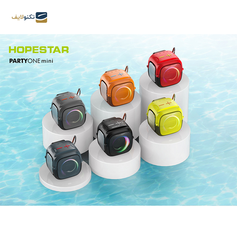 اسپیکر بلوتوثی قابل حمل هوپ استار مدل Party-ONE mini New - HopeStar Party-ONE mini New portable Bluetooth speaker