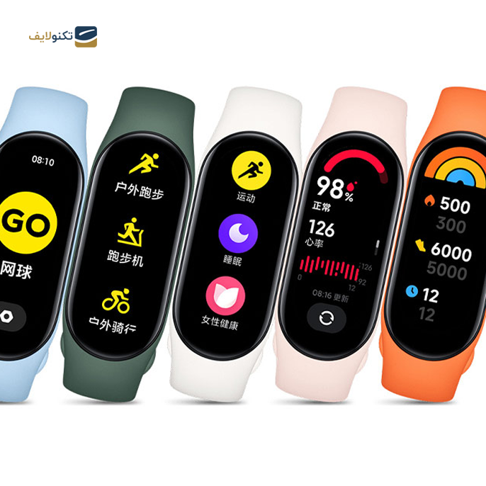  مچ بند هوشمند سلامتی شیائومی مدل Mi Band 7 Global Version - Xiaomi Mi Band 7 Global Version Smart Band