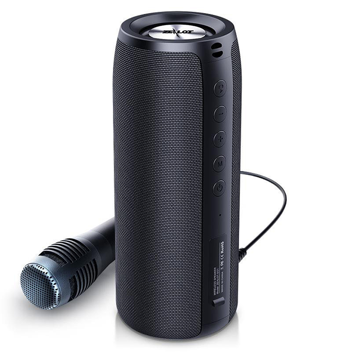 اسپیکر بلوتوثی قابل حمل زیلوت مدل S51D - Zealot S51D Portable Bluetooth Speaker