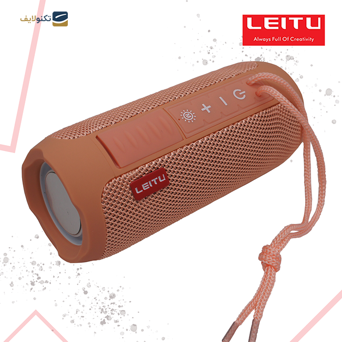  اسپیکر بلوتوثی قابل حمل لیتو مدل LK - 34 - Leitu LK - 34 Bluetooth Speaker