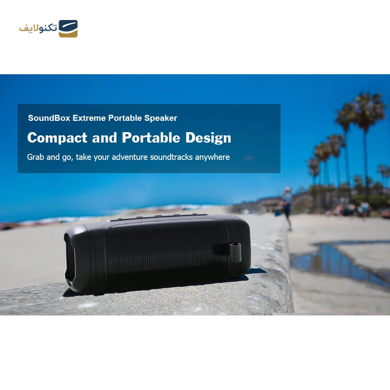 اسپیکر بلوتوثی قابل حمل داس مدل Soundbox Extreme - Doss Soundbox Extreme Bluetooth Portable Speaker