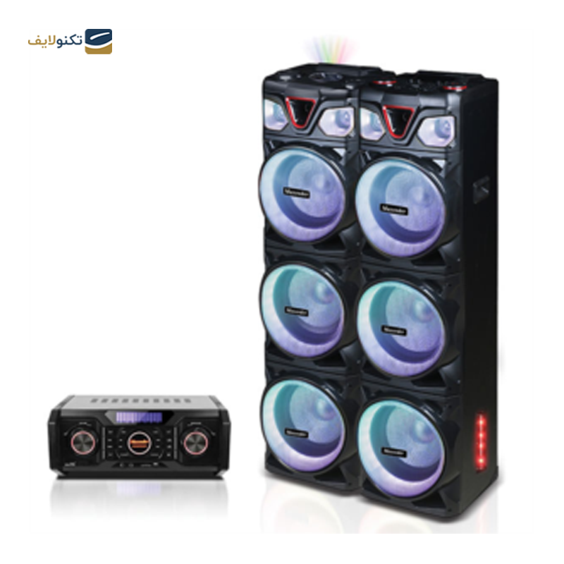 اسپیکر بلوتوثی مکسیدر مدل AL332-APL - Maxeeder AL332-APL Bluetooth Speaker