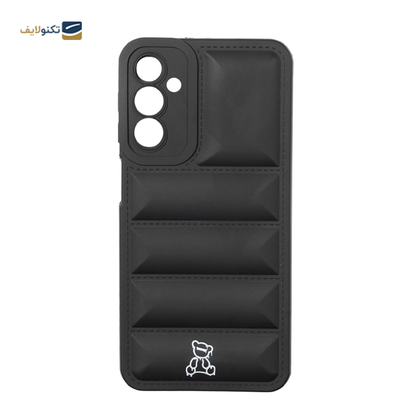 کاور گوشی سامسونگ Galaxy A24 مدل پافری خرسی - a bear Puffy Cover For Samsung Galaxy A24