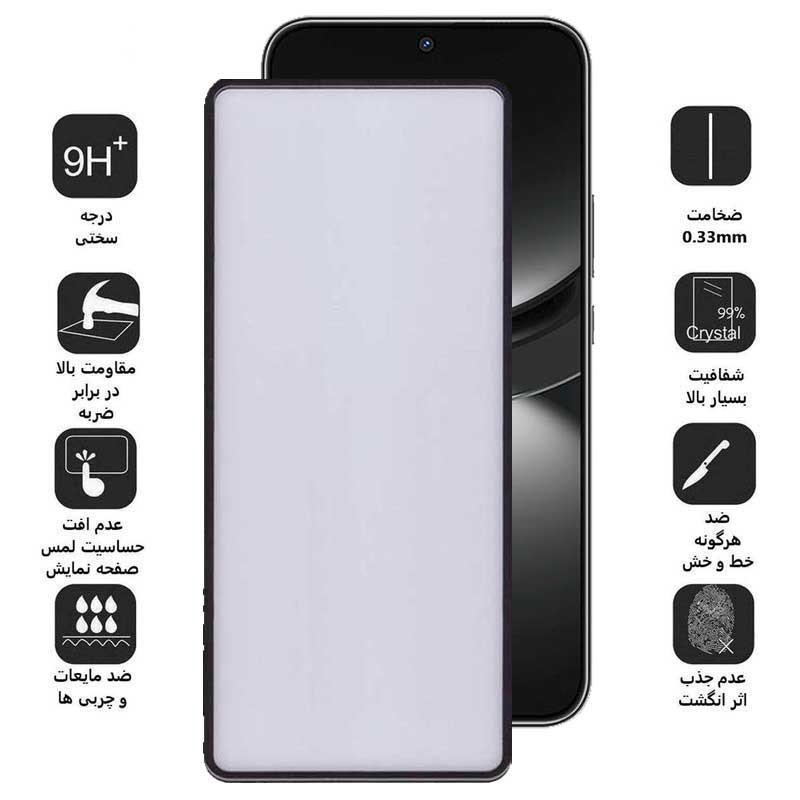 محافظ صفحه نمایش بوف مدل New AirBag مناسب برای گوشی موبایل هوآوی Nova 12 / Nova 12 Lite / Nova 11 SE / Nova 10 SE - Buff New AirBag Glass Screen Protector For Huawei Nova 12 / Nova 12 Lite / Nova 11 SE / Nova 10 SE