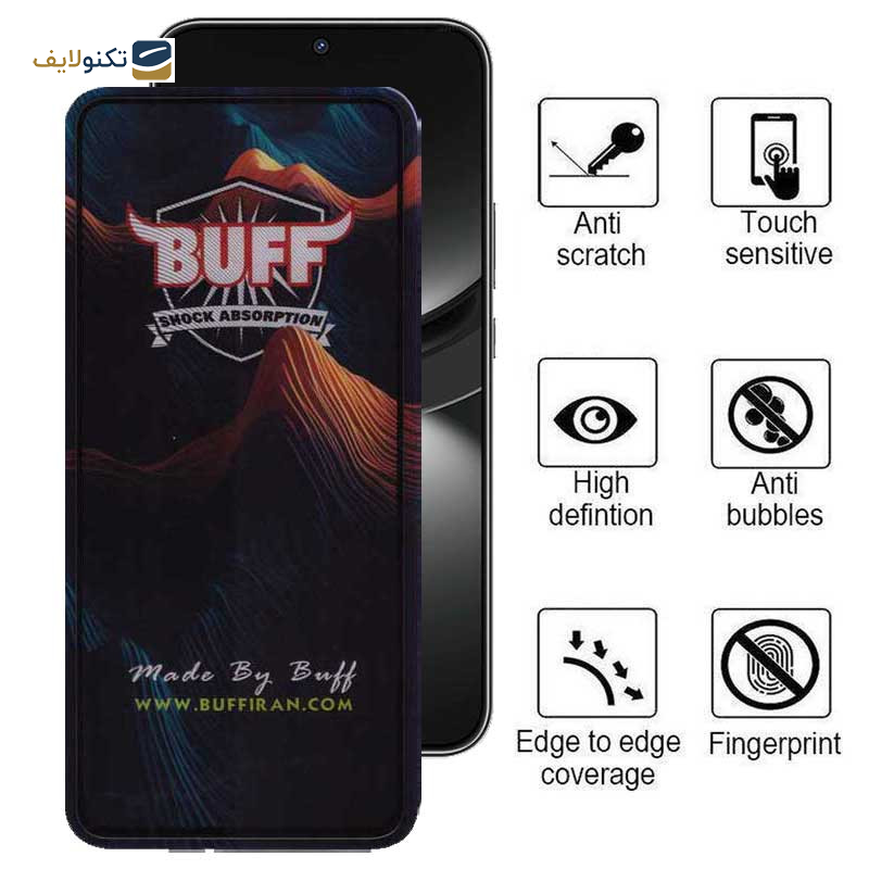محافظ صفحه نمایش بوف مدل Mountain-G مناسب برای گوشی موبایل هوآوی nova 12/nova 12 Lite/nova 11 SE/nova 10 SE/nova 9 SE 5G/nova 9 SE - Buff Mountain-G Glass Screen Protector For Huawei nova 12/nova 12 Lite/nova 11 SE/nova 10 SE/nova 9 SE 5G/nova 9 SE
