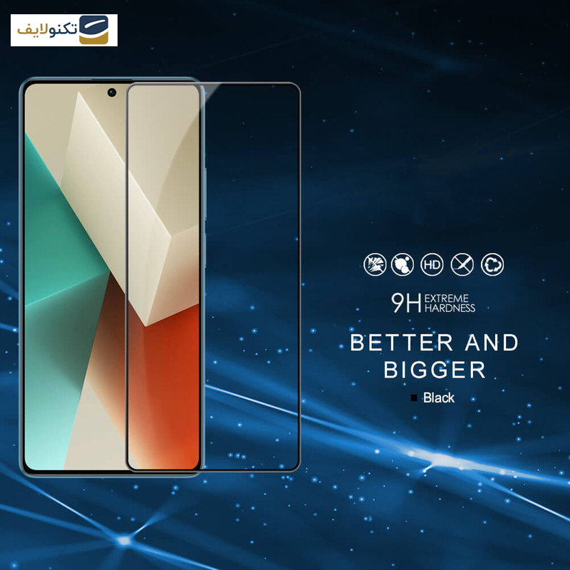 محافظ صفحه نمایش سرامیکی بوف مدل Ceramic مناسب برای گوشی موبایل شیائومی Redmi Note 13 Pro 4G/5G / Note 13 4G/5G / Note 13R Pro - Buff Ceramic screen protector suitable for Xiaomi Redmi Note 13 Pro 4G/5G / Note 13 4G/5G / Note 13R Pro