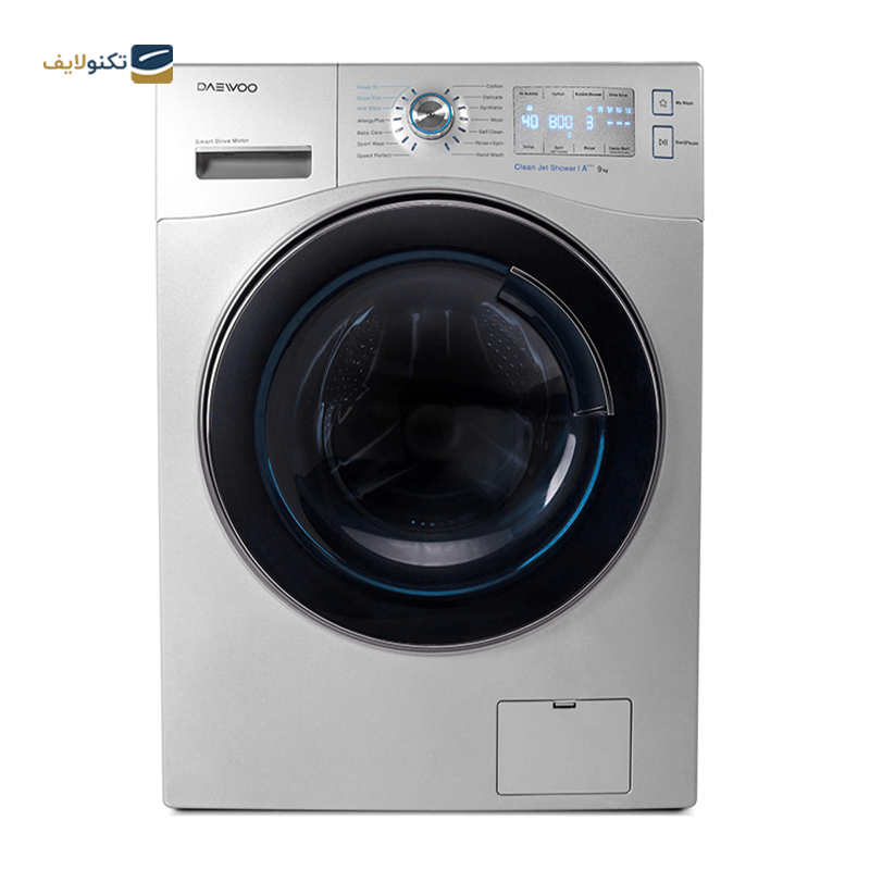 ماشین لباسشویی دوو ظرفیت 9 کیلویی سری پریمو مدل DWK1-PR980S - Daewoo Series Primo DWK1-PR980S Washing Machine