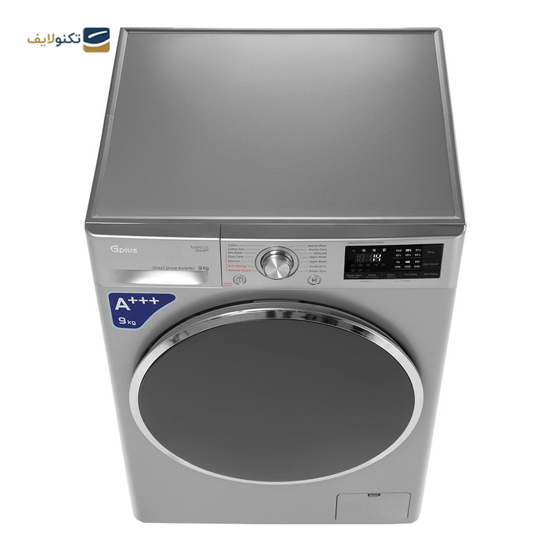 ماشین لباسشویی جی پلاس 9 کیلویی مدل GWM-L990S - GPlus GWM-L990S Washing Machine