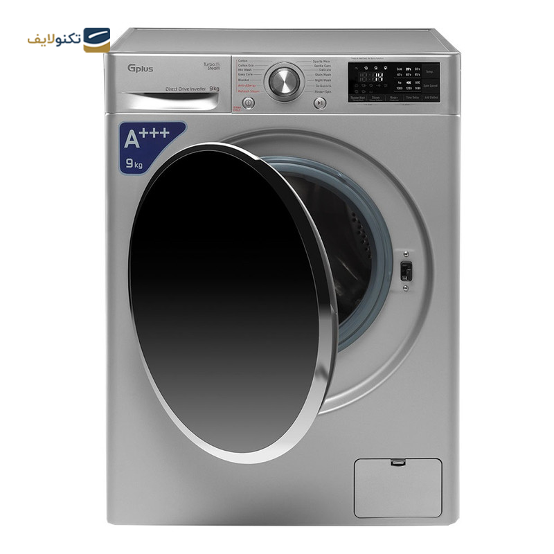 ماشین لباسشویی جی پلاس 9 کیلویی مدل GWM-L990S - GPlus GWM-L990S Washing Machine