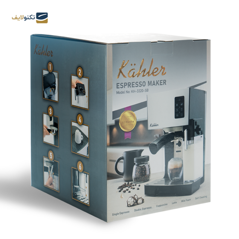 اسپرسو ساز چندکاره کاخلر مدل KH-3320 - Kahler KH-3320 Espresso Machine