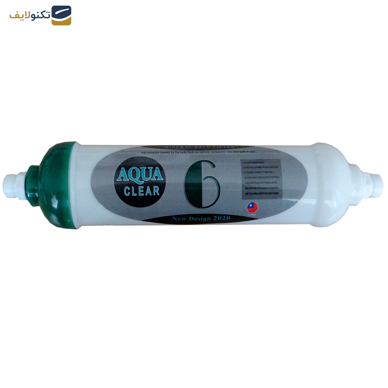 دستگاه تصفیه کننده آب آکوآ کلیر مدل DESIGN2020 GLT10 به همراه فیلتر تصفیه آب بسته 4 عددی و کیت نشتی گیر - 