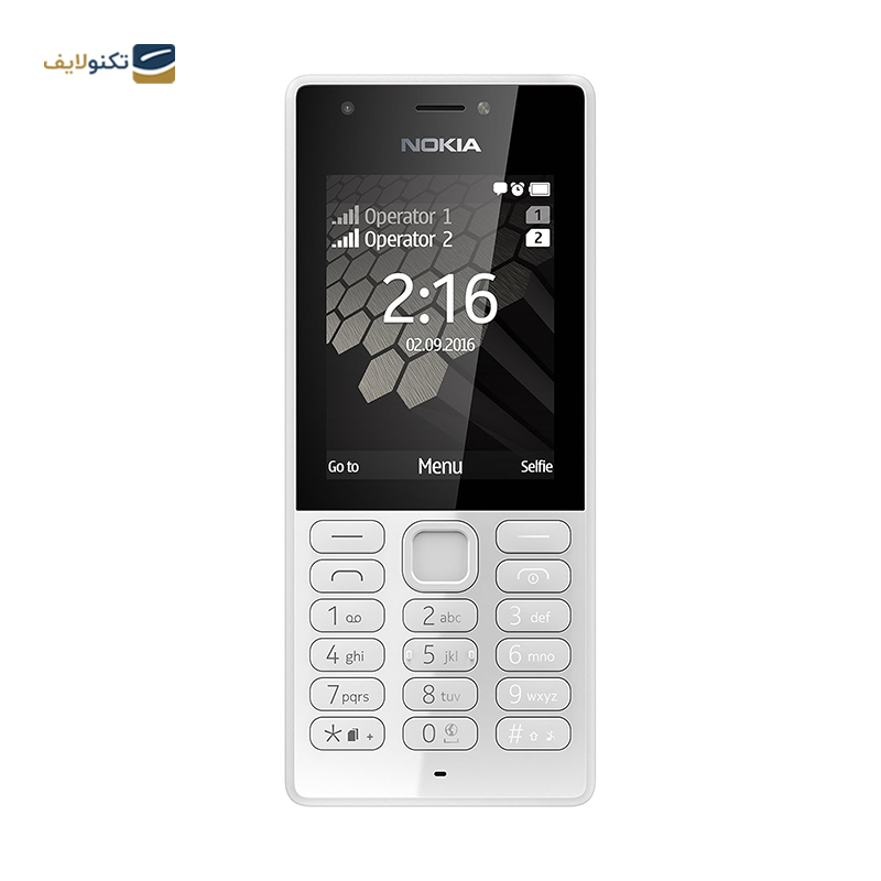 گوشی موبایل نوکیا مدل 216 ظرفیت 16 مگابایت رم 16 مگابایت دو سیم کارت - مونتاژ ایران - Nokia 216 Dual SIM 16/16MB RAM