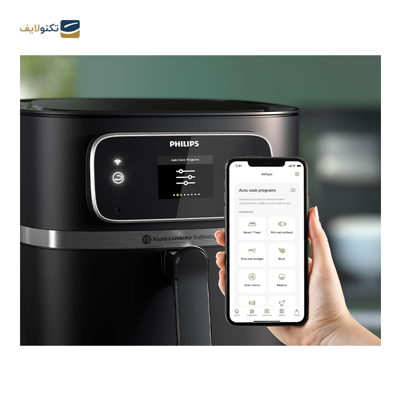 سرخ کن بدون روغن فیلیپس مدل HD9880 - Philips HD9880 Oil Free Fryer