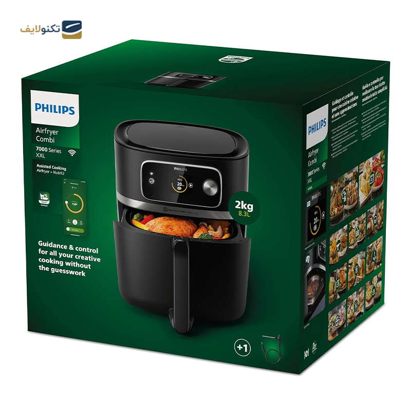 سرخ کن بدون روغن فیلیپس مدل HD9880 - Philips HD9880 Oil Free Fryer