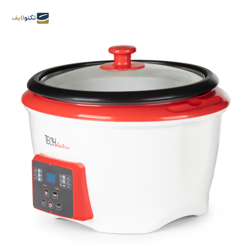  پلوپز چندکاره تک الکتریک مدل MC1108-18 - tech electric MC1108-18 rice cooker