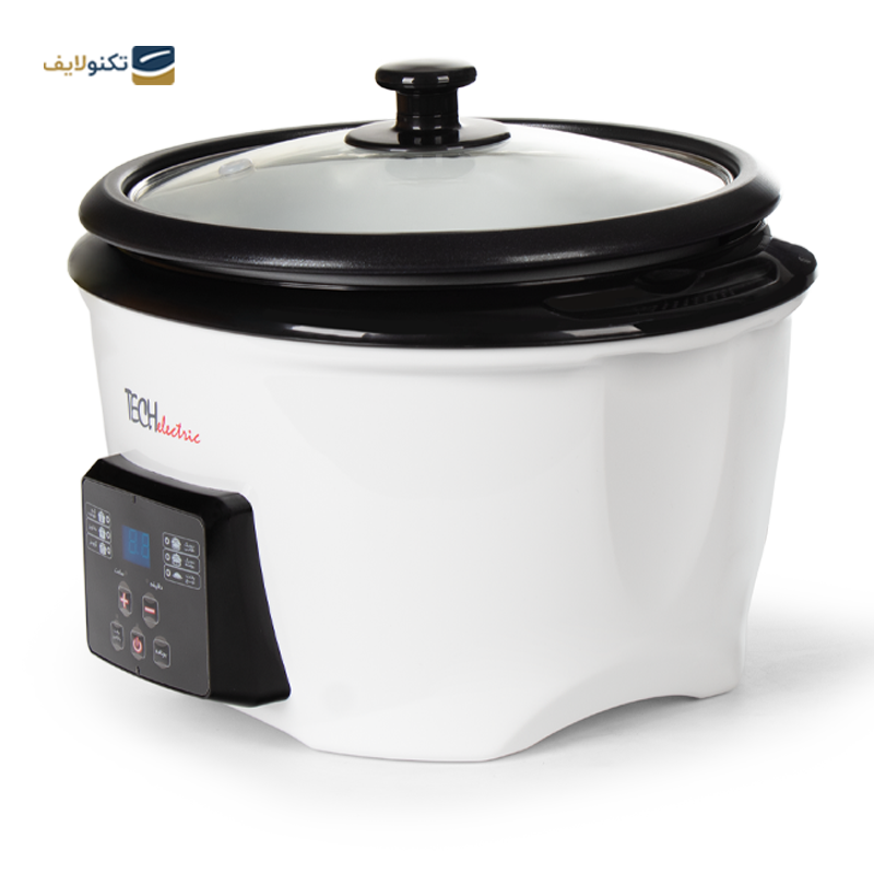  پلوپز چندکاره تک الکتریک مدل MC1108-18 - tech electric MC1108-18 rice cooker