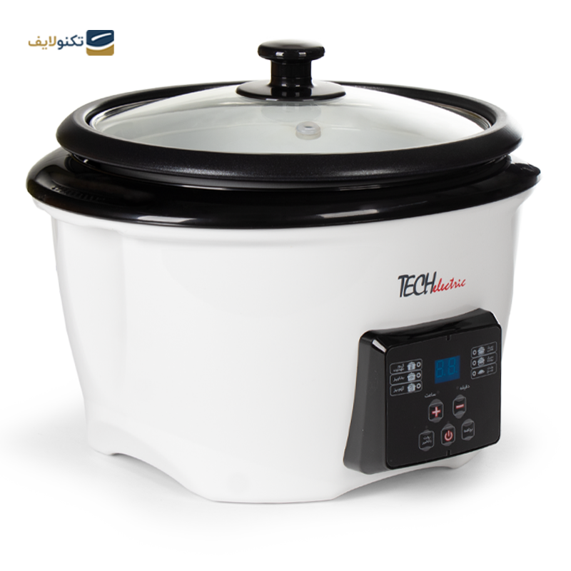  پلوپز چندکاره تک الکتریک مدل MC1108-18 - tech electric MC1108-18 rice cooker