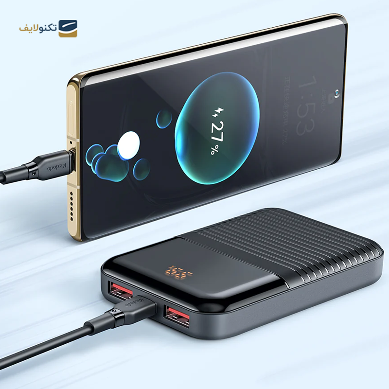 پاوربانک مک دودو مدل MC-5851 ظرفیت 10000 میلی آمپر ساعت - Mcdodo MC-5851 Power Bank 10000mAh