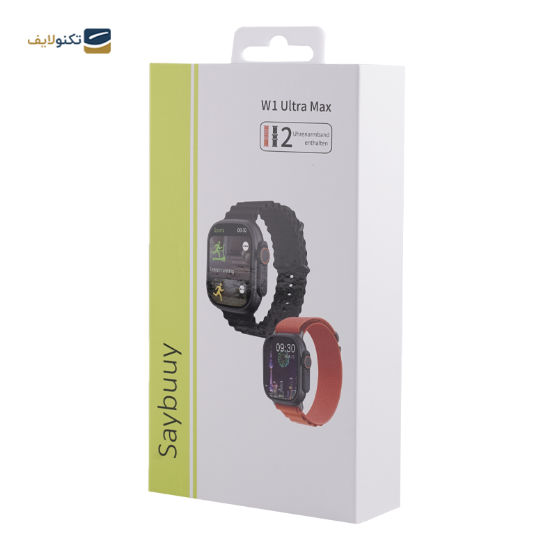 ساعت هوشمند سی بای مدل W1 Ultra Max - Saybuuy W1 Ultra Max Smart Watch