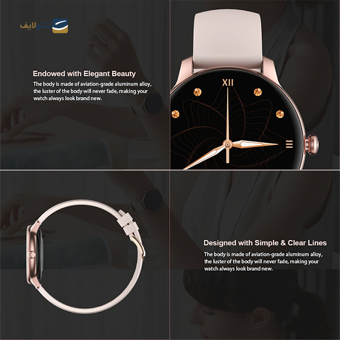  ساعت هوشمند کیسلکت مدل Lady Watch L11 - Kieslect Lady Watch L11 Smart Watch