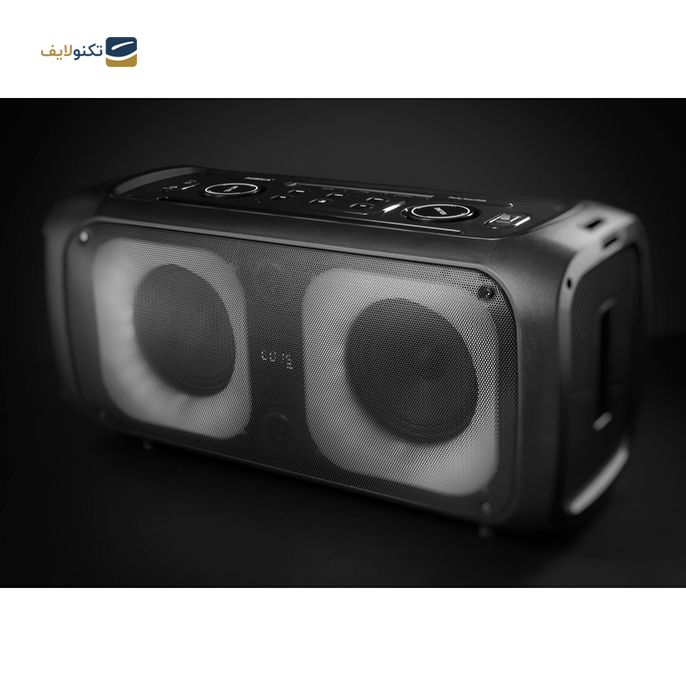 اسپیکر بلوتوثی خانگی هیسکا مدل Party Box 1008 - Hiska Party Box 1008 Wireless Speaker