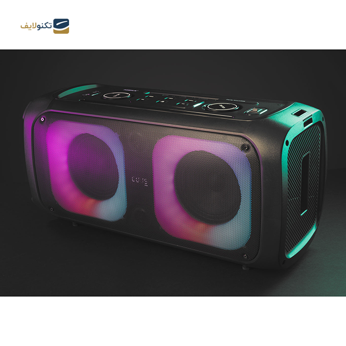 اسپیکر بلوتوثی خانگی هیسکا مدل Party Box 1008 - Hiska Party Box 1008 Wireless Speaker