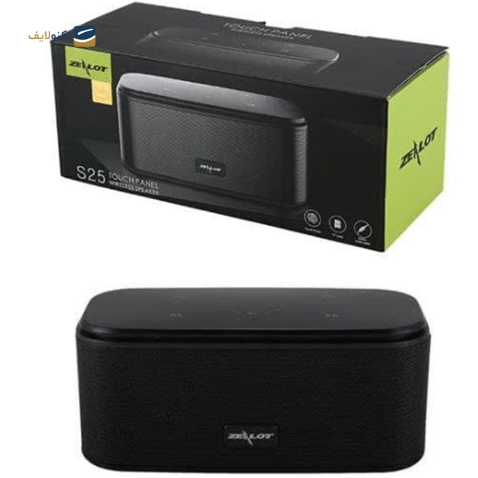  اسپیکر بلوتوثی قابل حمل زیلوت مدل S25 - ZEALOT S25 Bluetooth Speaker