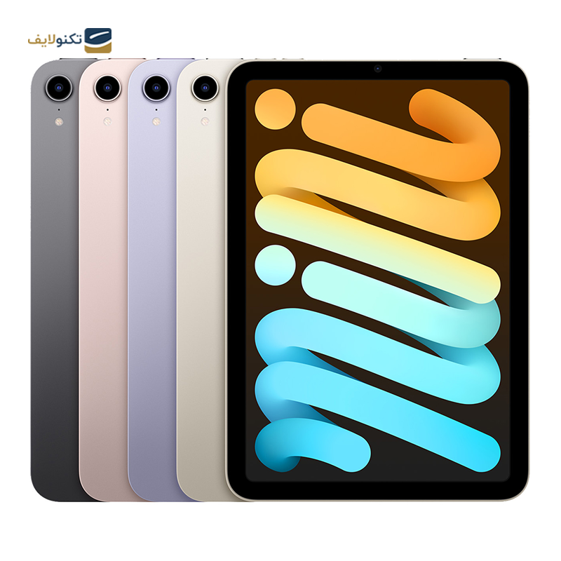 تبلت اپل مدل iPad mini 6th Gen Wi-Fi 2021 ظرفیت 64 گیگابایت رم 4 گیگابایت - Apple iPad mini 6th Generation Wi-Fi 8.3 inch 2021 64GB Tablet