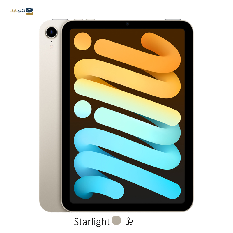 تبلت اپل مدل iPad mini 6th Gen Wi-Fi 2021 ظرفیت 64 گیگابایت رم 4 گیگابایت - Apple iPad mini 6th Generation Wi-Fi 8.3 inch 2021 64GB Tablet