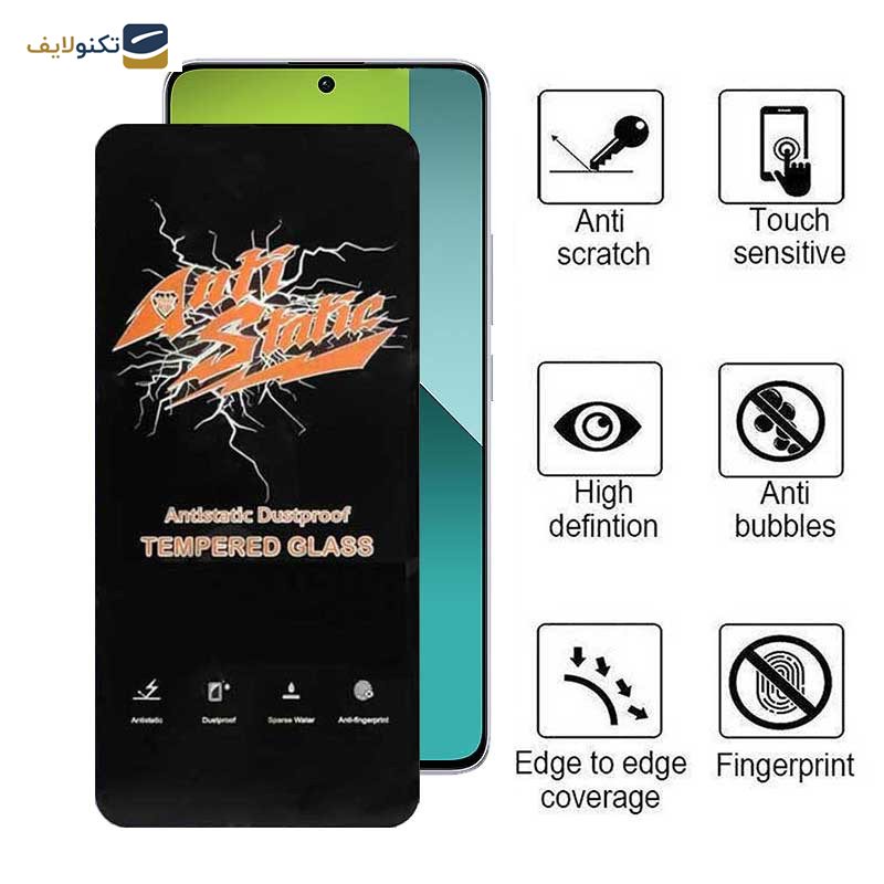 محافظ صفحه نمایش اپیکوی مدل Antistatic Dustproof مناسب برای گوشی موبایل شیائومی Redmi Note 13 4G/5G / Note 13 Pro 4G/5G / Note 13R Pro - Epicoy Antistatic Dustproof Screen Protector For Xiaomi Redmi Note 13 4G / 5G / Note 13 Pro 4G / 5G / Note 13R Pro