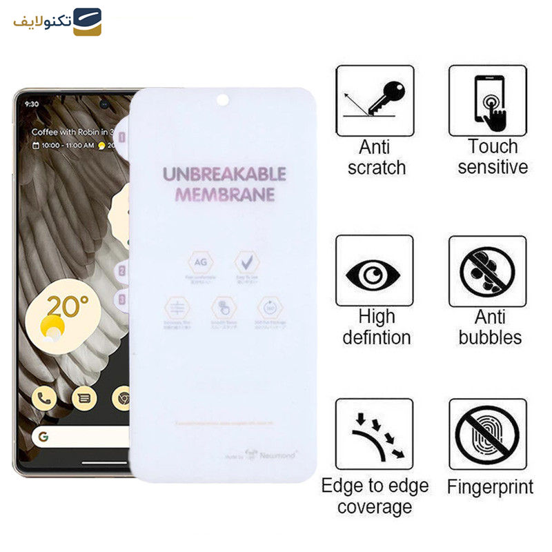 محافظ صفحه نمایش مات اپیکوی مدل Hydrogel-Matte مناسب برای گوشی موبایل گوگل Pixel 7 Pro - Epicoy Hydrogel-Matte Screen Protector For Google Pixel 7 Pro