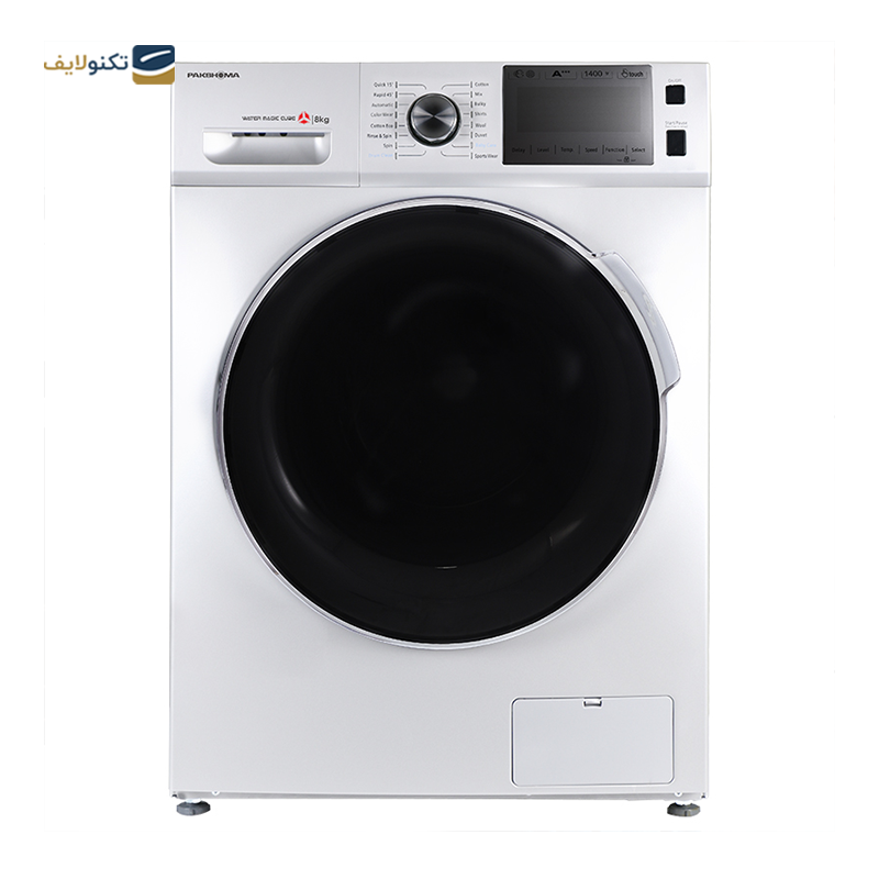 ماشین لباسشویی پاکشوما 8 کیلویی مدل BWF40803 - Pakshoma BWF40803 Washing Machine