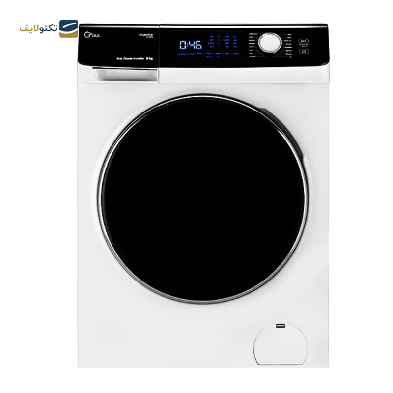 ماشین لباسشویی جی پلاس 9 کیلویی مدل GWM-P9540W - GPlus GWM-P9540W Washing Machine