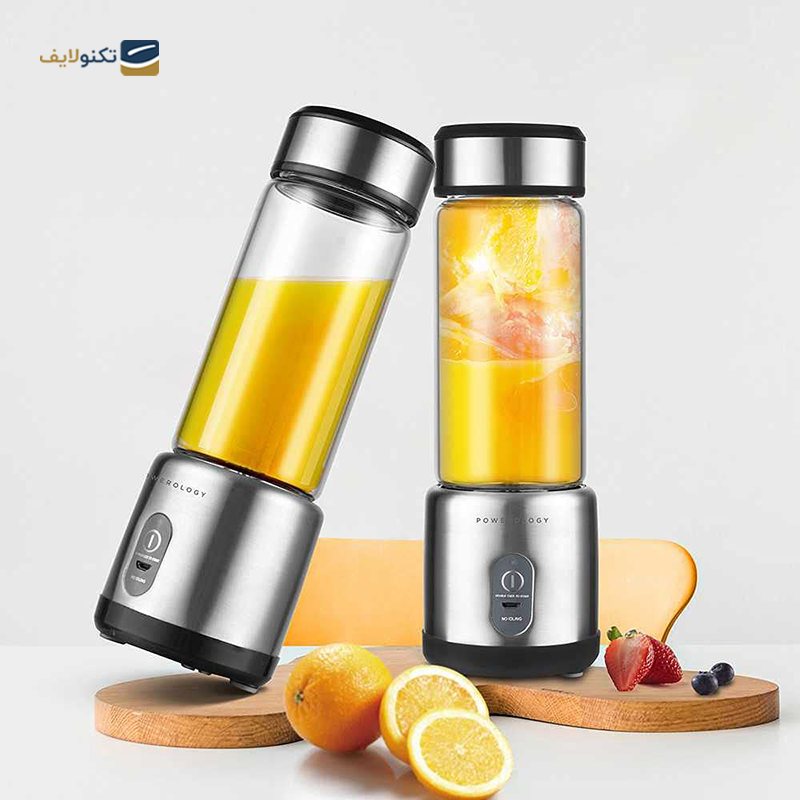 شیکر شارژی پاورولوجی مدل P6BPJBK - Powerology P6BPJBK Blender