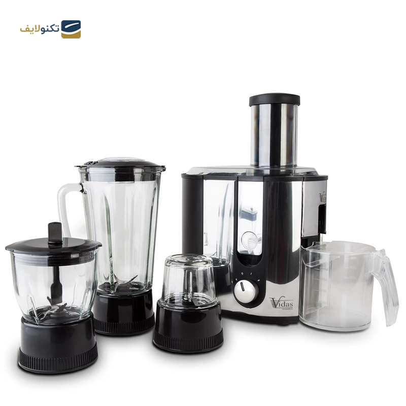  آبمیوه گیری 4 کاره استیل ویداس مدل VIR-3613 - Vidas VIR-3613 Juicer